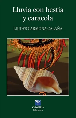Portada de Lluvia con bestia y caracola
